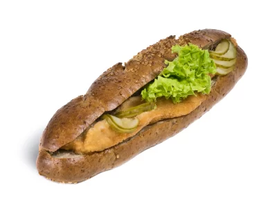 Bageta kuřecí řízečky tmavá