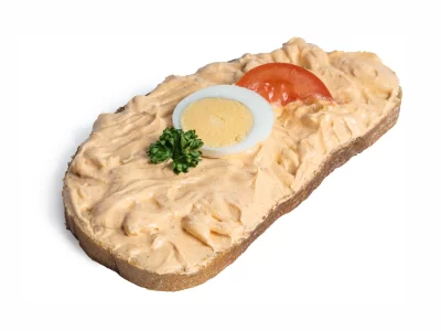 Chléb s pomazánkou Šmitec