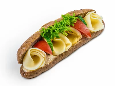 Mini sýrová bageta tmavá