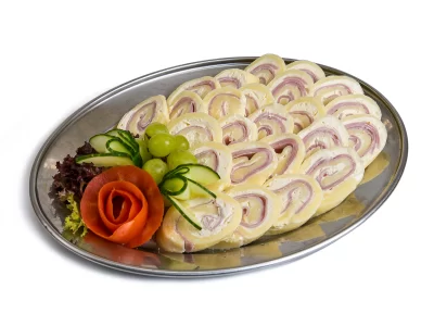 Plato sýrových rolád s putimskou pomazánkou 500 g